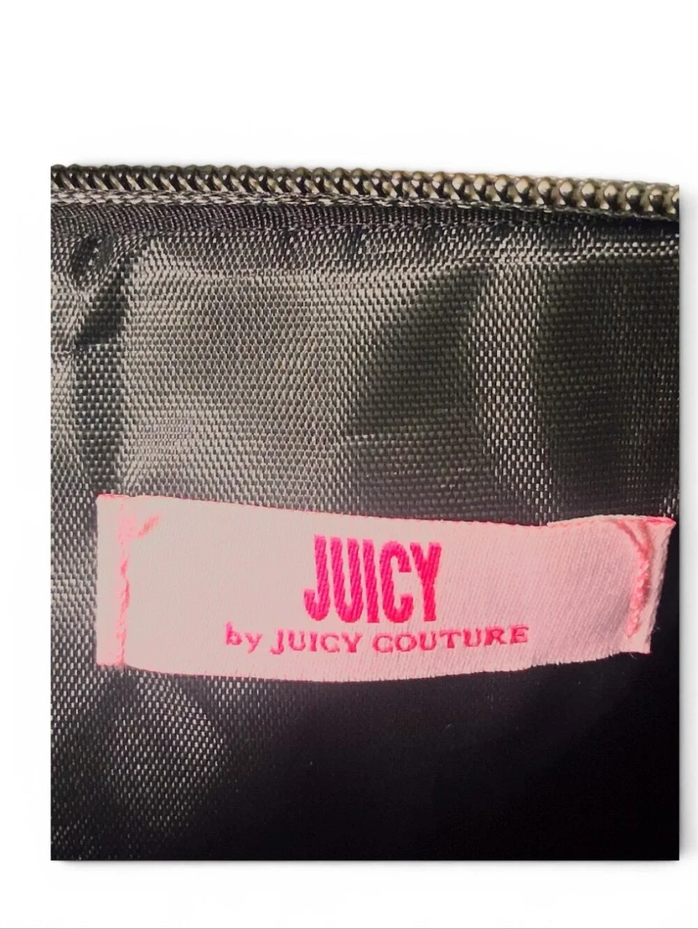 🆕️ Juicy Couture Cosmetic Bag Accesories Pouch -NWOT Red/Black